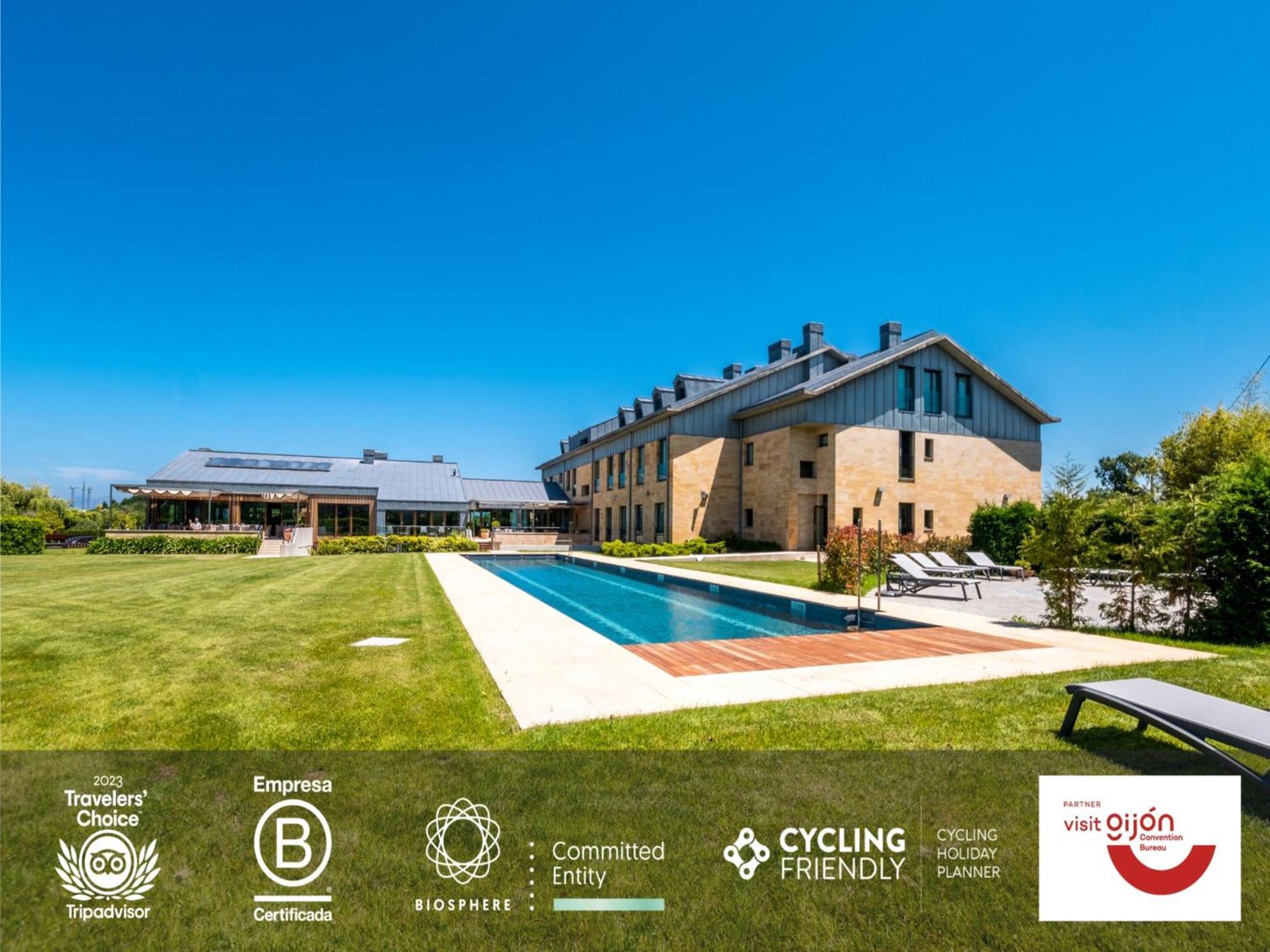 Artiem Asturias Hotell Quintueles Exteriör bild